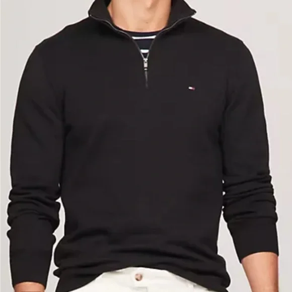 Tommy Hilfiger 1/4 Zip Sweater - Picture 4 of 4